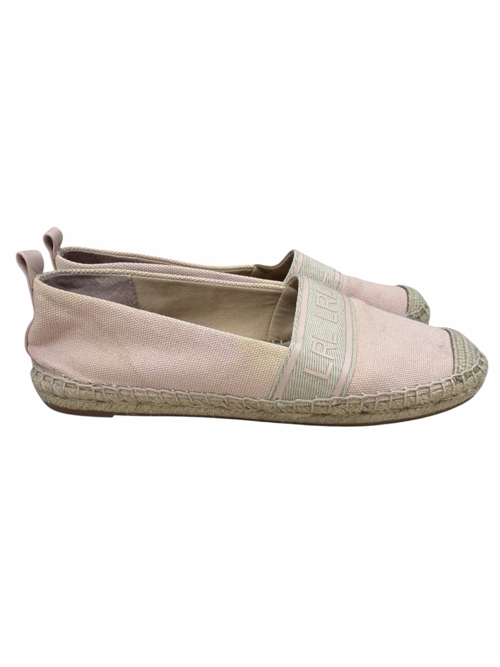 Lauren Ralph Lauren Caylee Pale Pink Espadrille Flats